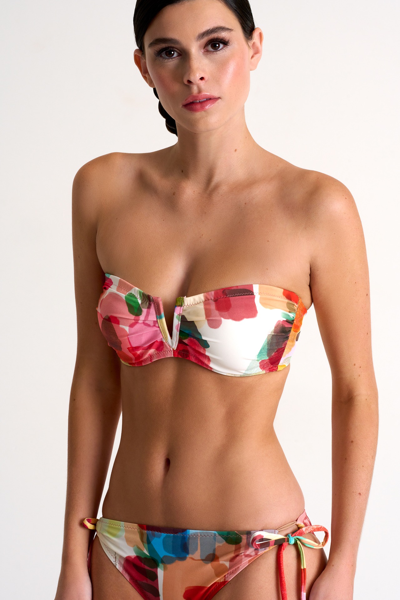 Bandeau bikini top swimwear, SHAN