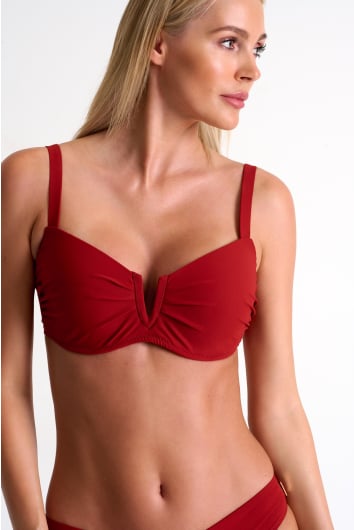 Classic V-wire bikini top