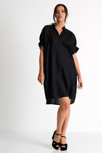 Linen tunic dress