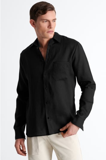 Chemise classique en lin